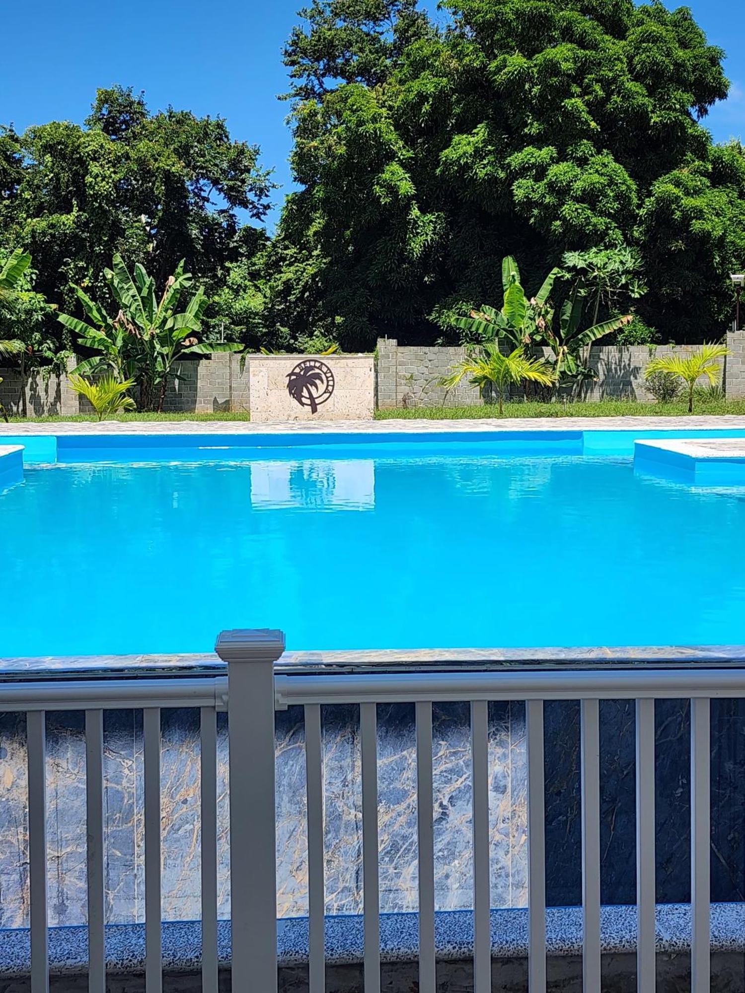 Bella Villa Room With Large Pool And Close To Beach Las Galeras Exterior photo